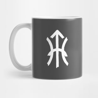 Sagittarius and Pisces Double Zodiac Horoscope Signs (White) Mug